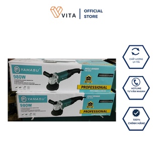Máy mài 1t yamasu yms-100td công tắc bóp - máy mài góc yamasu yms-100-03 công suất 980w nhanh chóng, bảo hành 6 tháng