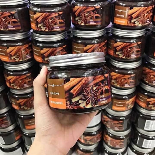 Tẩy da chết quế hồi Nga