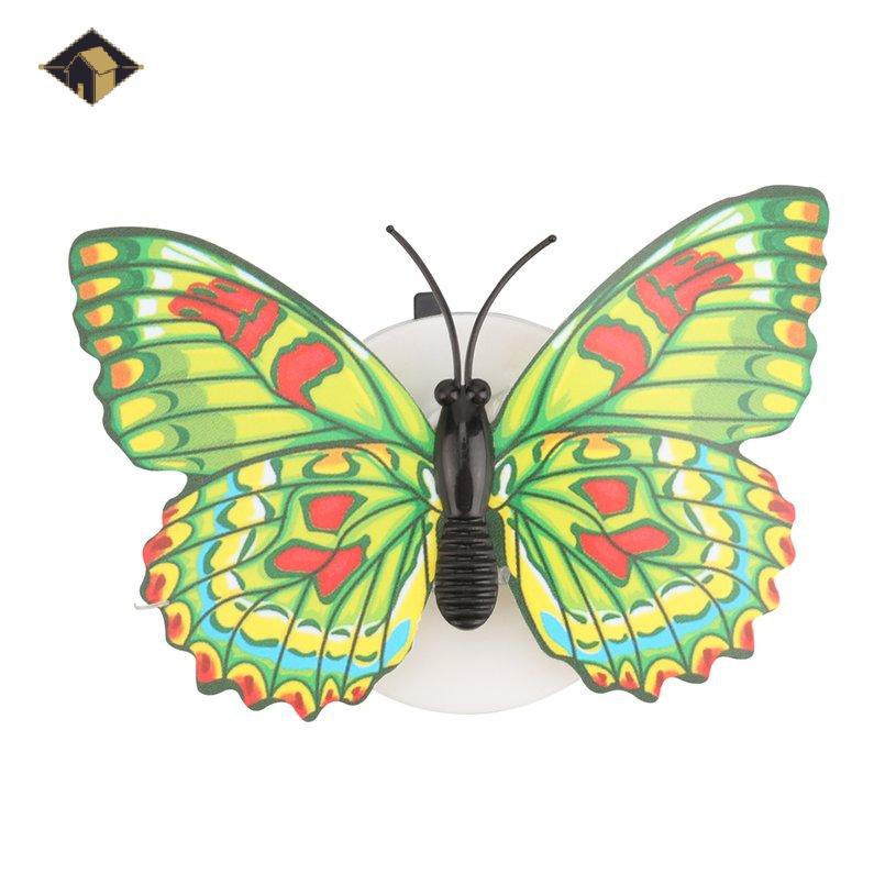 Đèn Ngủ Led Hình Bươm Bướm Nhiều Màu Sắc Lấp Lánh