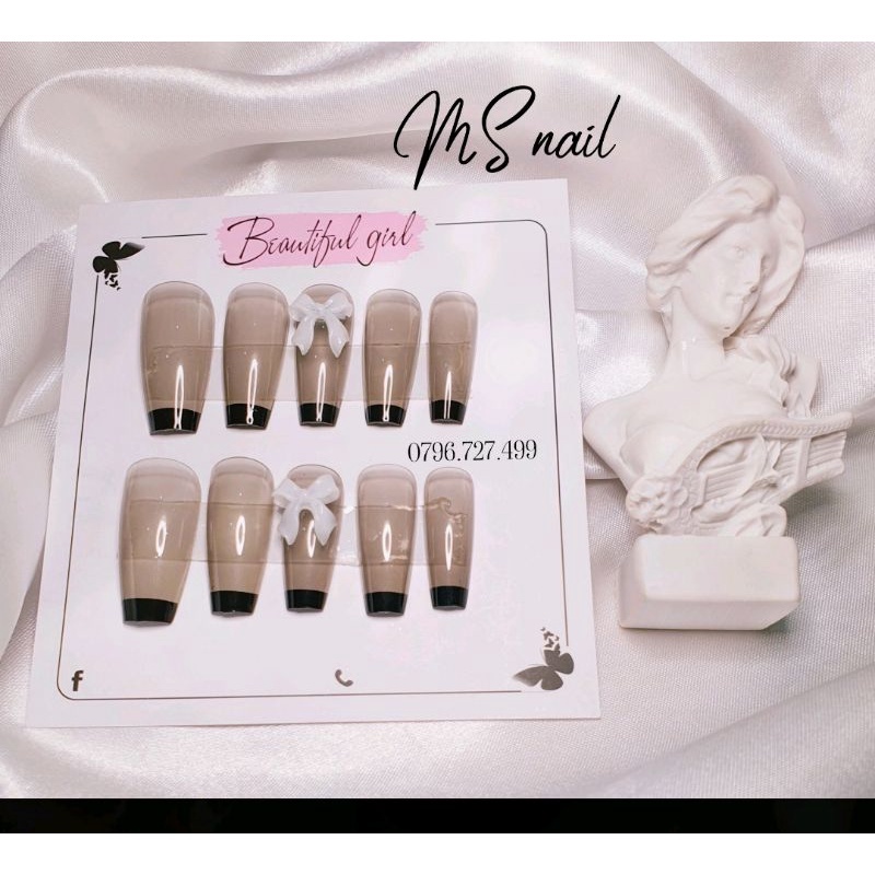 Bìa nail, thẻ nail box, bìa nail box, tag nail box, bìa đựng móng tay