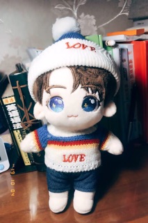 Mũ len cho doll 20cm