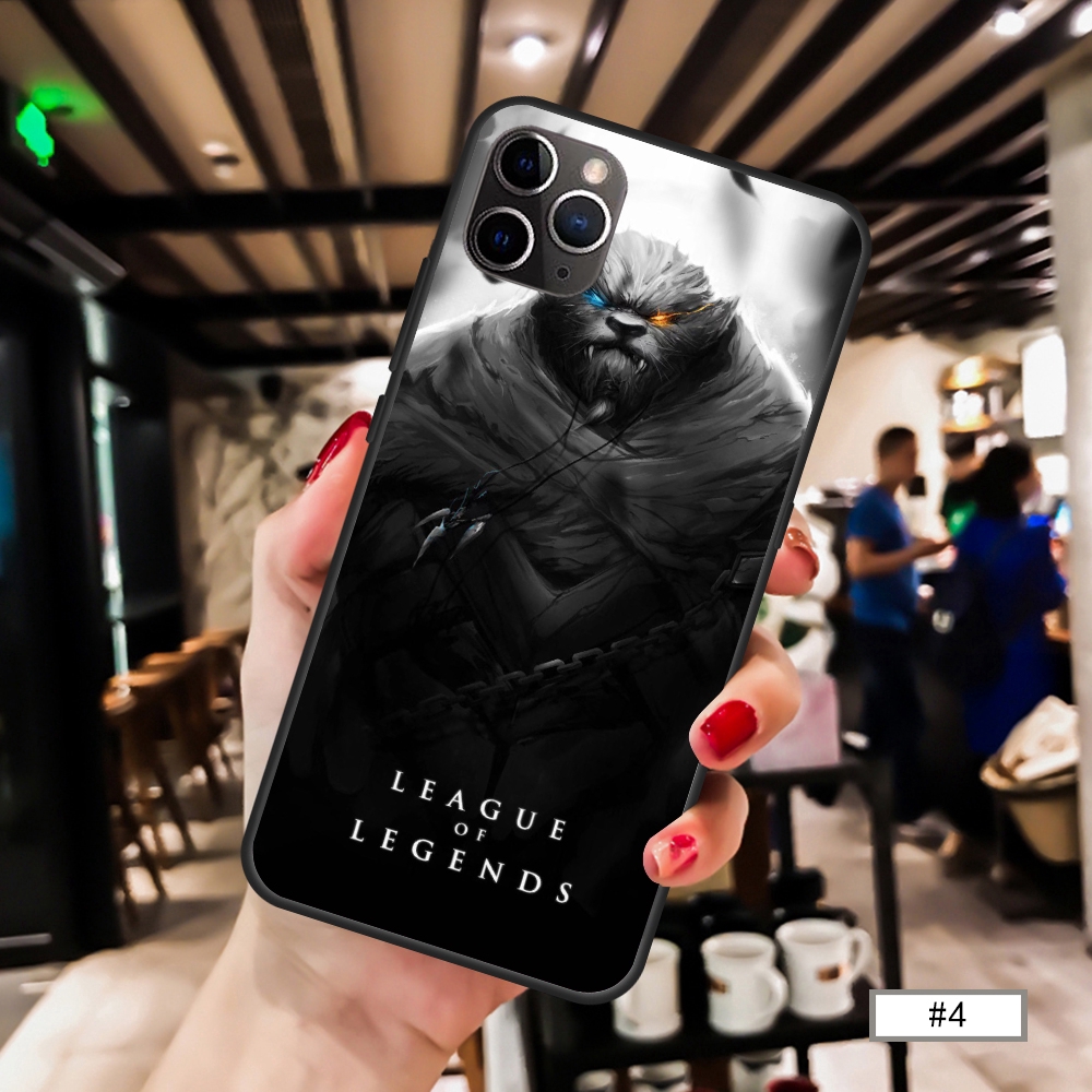 Ốp điện thoại mềm hình League of Legends LOL thích hợp cho iPhone 11 Pro Max Pro 11 XS MAX XR X 7 8 6 6s