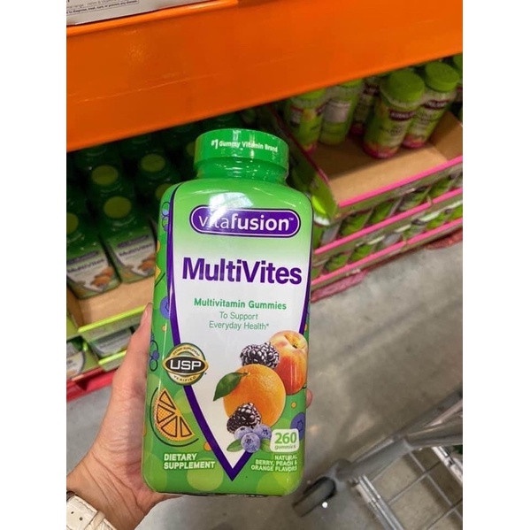 VIÊN MULTIVITES VITAFUSION MỸ 260 VIÊN(date 12/23)