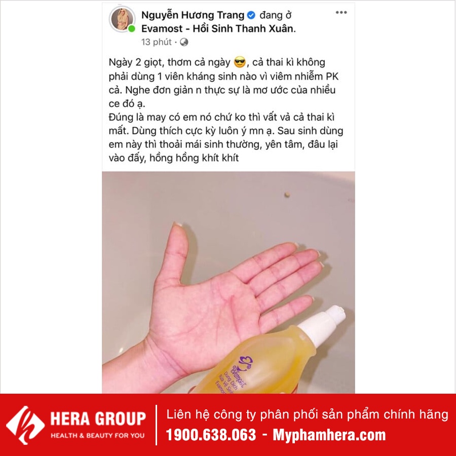 ✅   – EVAMOST CHÍNH HÃNG - Dung Dịch Rửa Vệ Sinh Evamost – Tinh Chất Rửa Vệ Sinh Evamost
