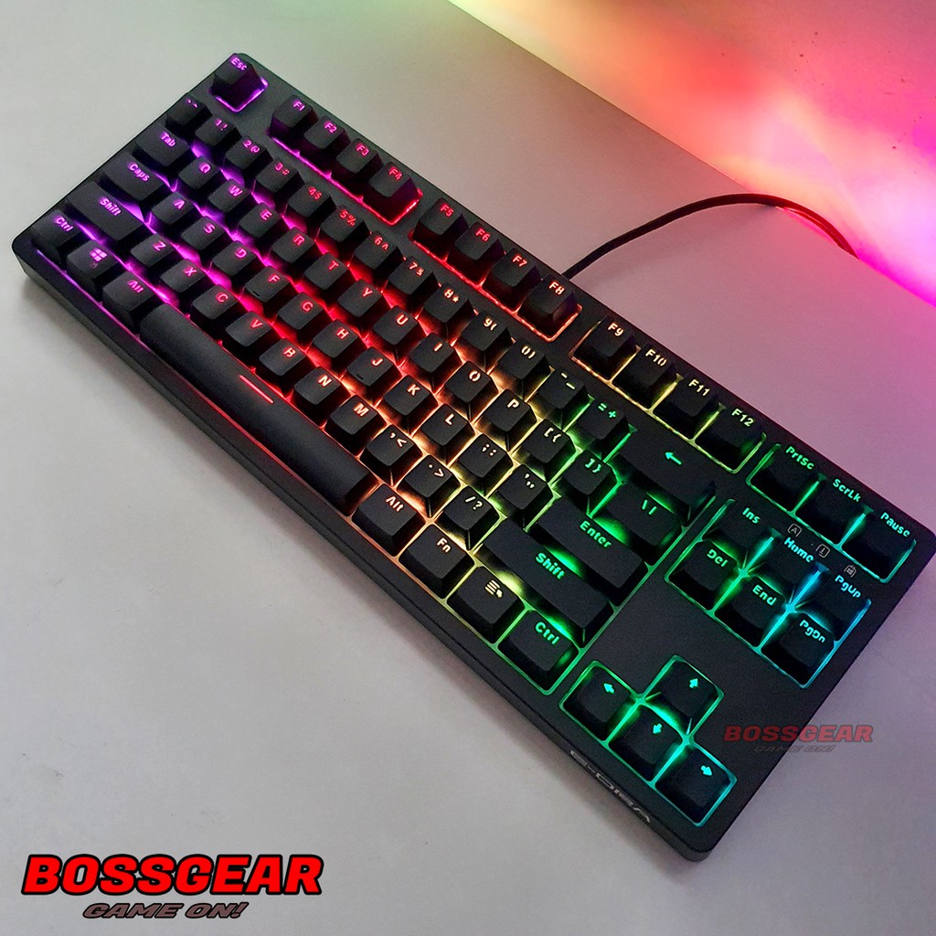 [Mã SKAMPUSHA8 giảm 8% đơn 300K] Bàn Phím Cơ E-Dra EK387 RGB ( Blue/Red/Brown SwitchLED RGB )