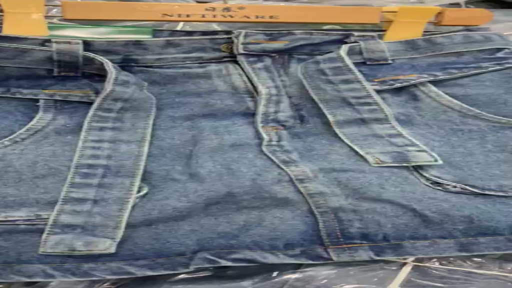 Chân váy jean túi hộp kèm đai cho nữ video ảnh thật | BigBuy360 - bigbuy360.vn