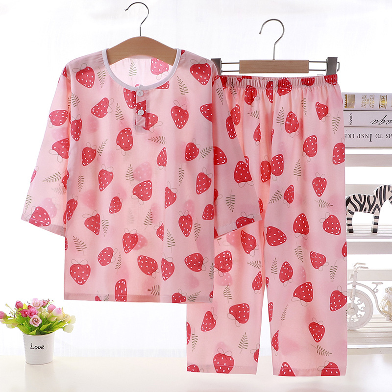 Bộ Đồ Ngủ 2 Món Bằng Cotton Cho Bé