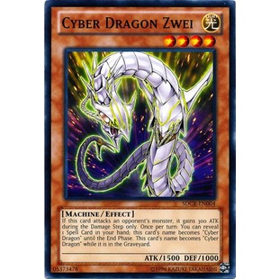 Thẻ bài Yugioh - TCG - Cyber Dragon Zwei / SDCR-EN004'