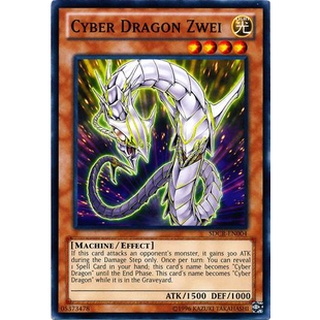 Mua Thẻ bài Yugioh - TCG - Cyber Dragon Zwei / SDCR-EN004 