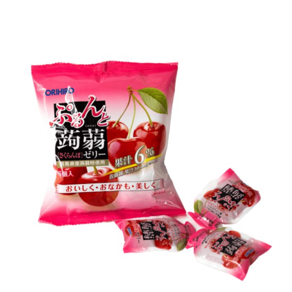 Thạch konjac trái cây Orihiro 120gr (6 vị) dai dai chua chua ngọt ngọt mát lạnh mùa hè Ếch Kèo