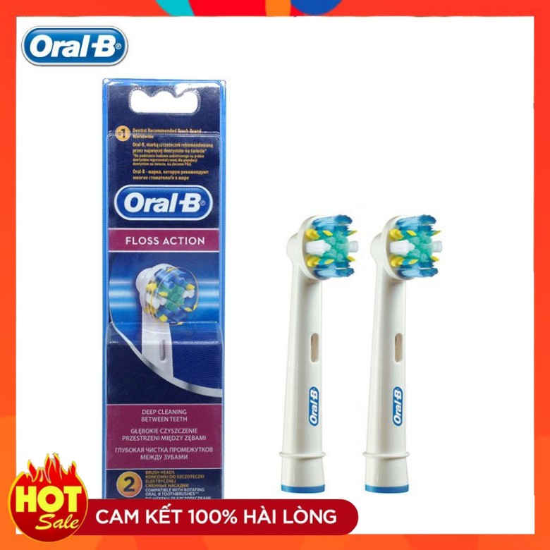 Đầu bàn chải điện Oral B người lớn - Set 2, 3, 4, 5, 6 đầu thay thế