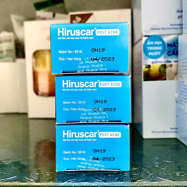 Gel Mờ Thâm Và Sẹo Mụn Hiruscar Post Acne 10g