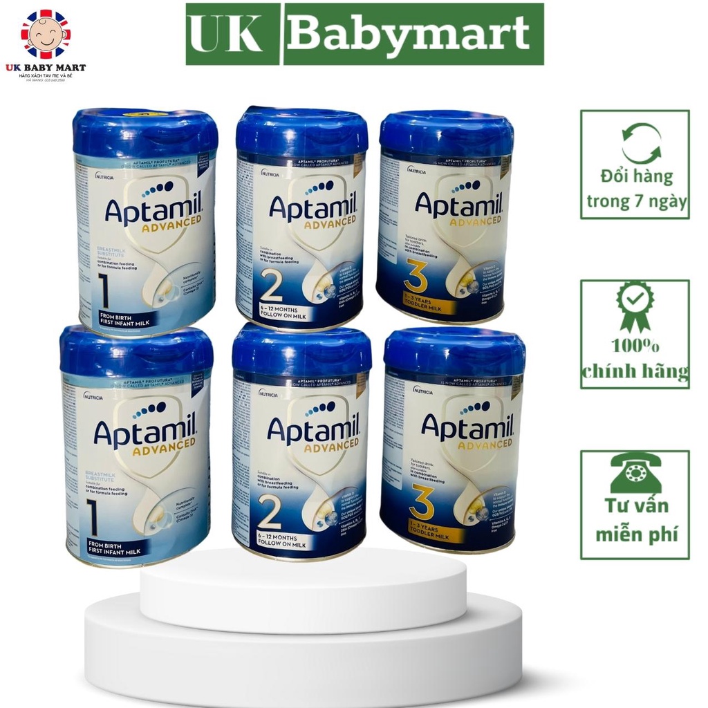 Sữa Aptamil Advanced Profutura bạc của Anh 800g ( date 2024 ) Mẫu mới