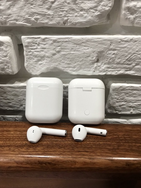 Tay nghe Airpods i7s không dây + Tặng kèm Cáp sạc dù chính hãng