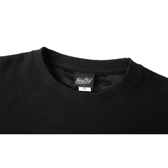 Áo sweater Nelly nỉ lót lông in hình "FUFURE VANQUARD" áo nỉ