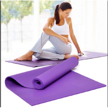 THẢM TẬP YOGA TPE 2 LỚP DÀY 6mm, 8mm hàng cao cấp chống trơn trượt, hàng đẹp