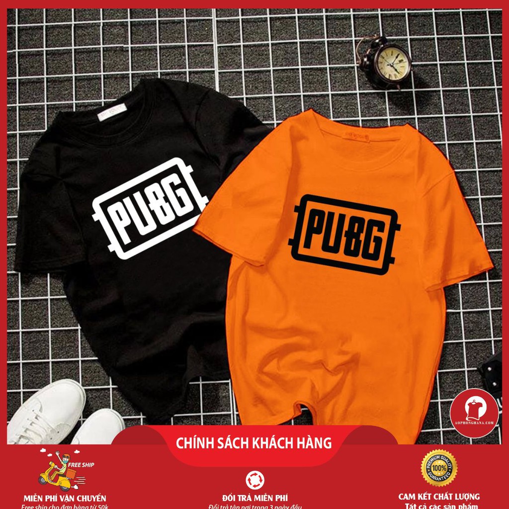 Áo Phông Unisex Dễ Thương (Áo Màu Cam)