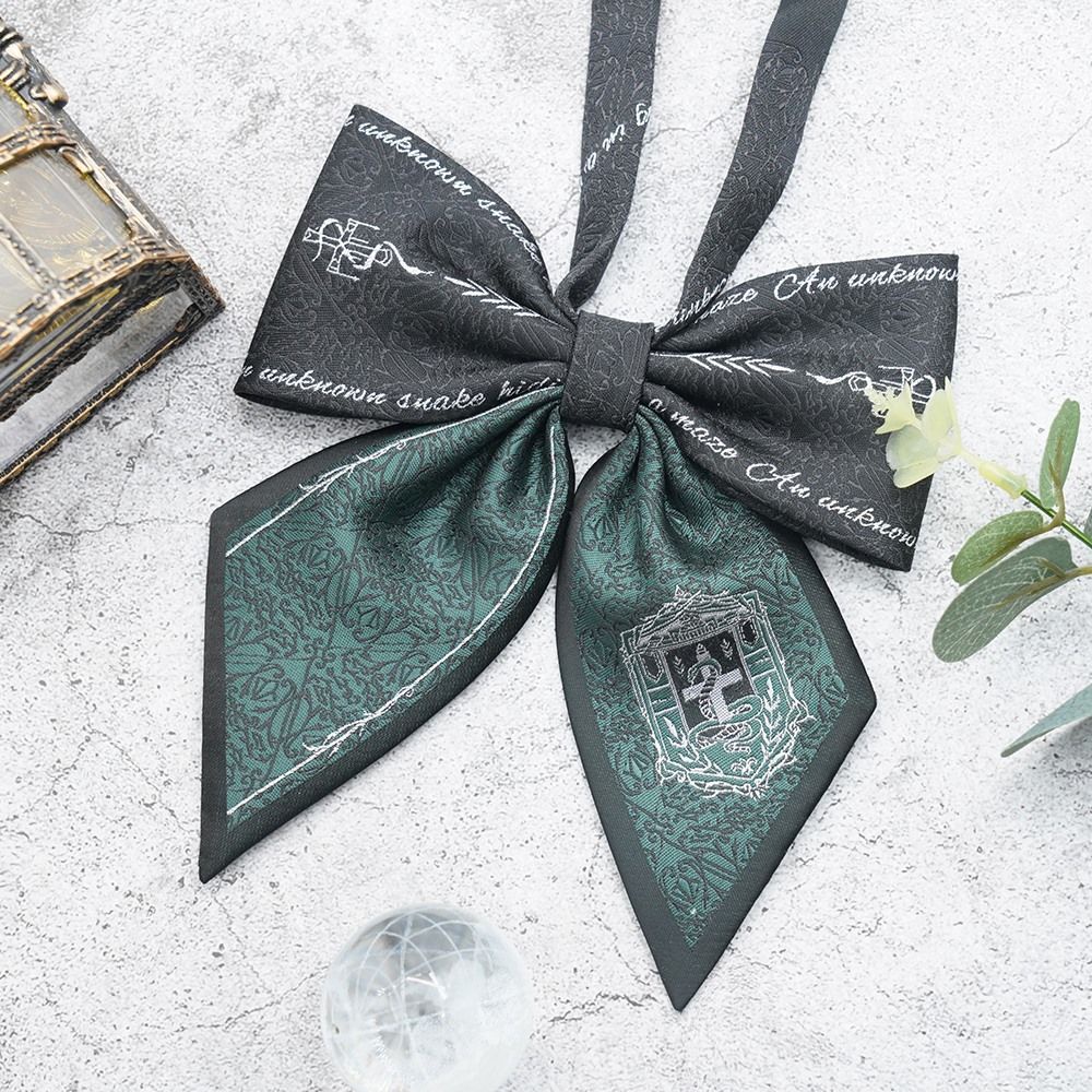 Cà Vạt Màu Đen Phong Cách Học Sinh