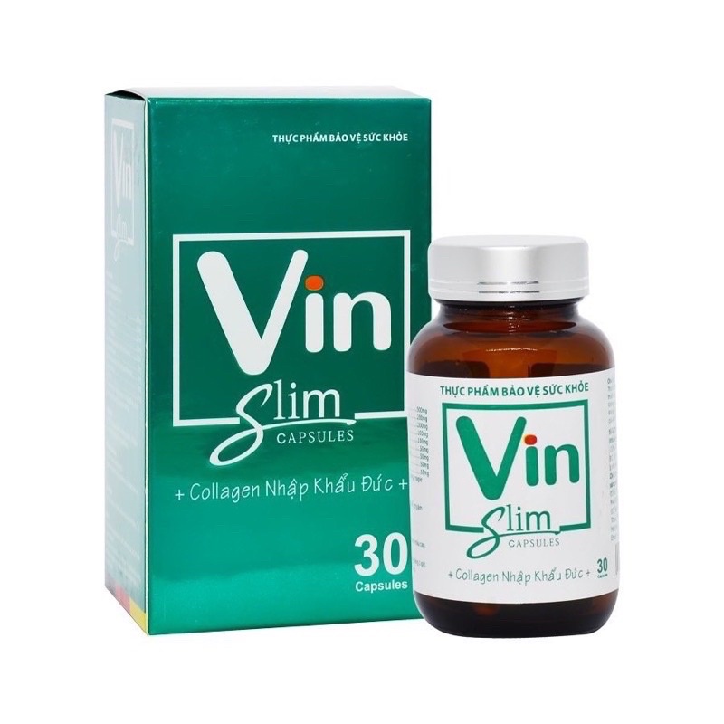 Giảm Cân VIN SLIM  - Nguyên liệu NK Đức - Giảm béo phì hiệu quả.