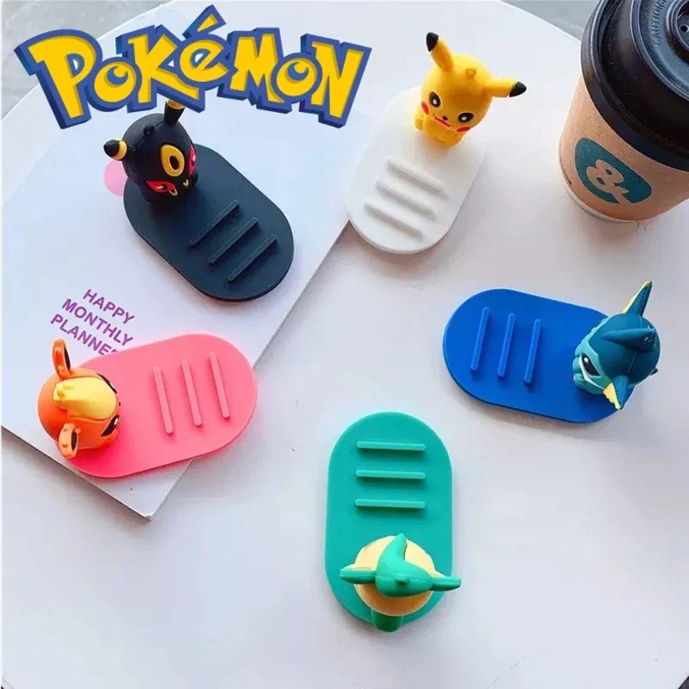 [COD] Giá Đỡ Điện Thoại Di Động Hình Pokemon Espeon Jolteon Anime Hành Động Đồ Chơi Eevee Eevee Family