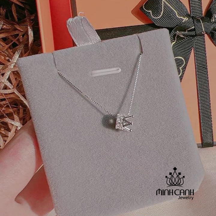 Dây Chuyền Bạc Vương Miện Nữ Hoàng - Minh Canh Jewelry