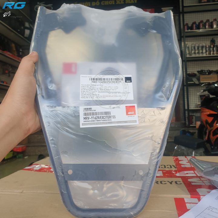 Cảng Sau Exciter 155 MRV Cảng Givi Exciter 155 Chính Hãng Thép Sơn Tĩnh Điện Lắp Thùng Sau GIVI,chính hãng Givi