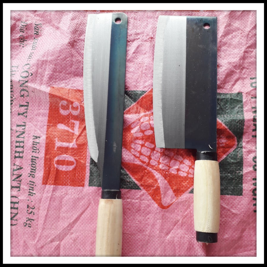 Bộ 2 dao làm bếp chuẩn đa sỹ chuẩn loại 1