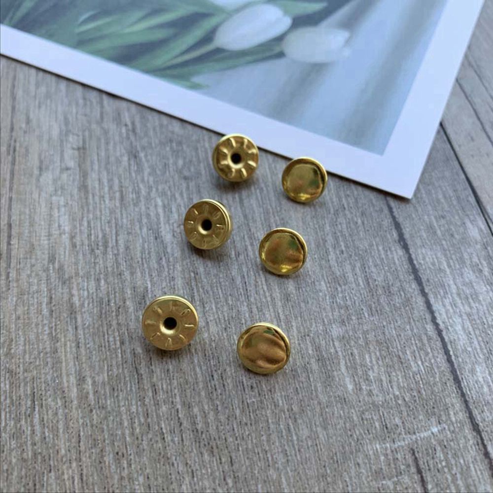 Bộ 3 Nút Áo Quần Búp Bê 6/8mm Khóa Kim Loại Vô Hình Nhiều Màu Sắc Dễ Thương Làm Quà Tặng Cho Búp Bê