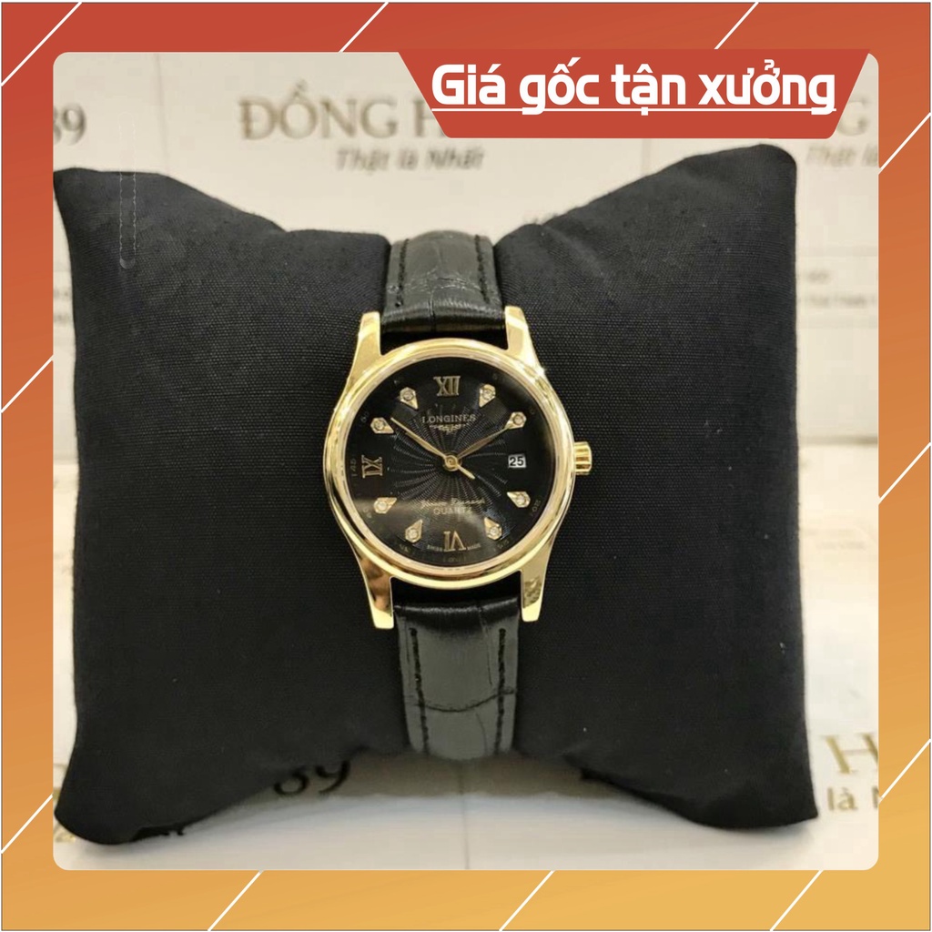 Đồng Hồ Nữ longines Sapphire LG025 Máy Pin Nhật Chống nước, Chống Xước Tuyệt Đối