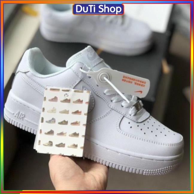 Giày thể thao nike_AF1 Trắng, Giày sneaker air force 1 trắng full nam nữ siêu hot dễ phối đồ tặng FullBoxBill