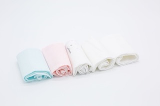 Set 2 khăn đa năng sợi tre lụa La Pomme ( 75x75)