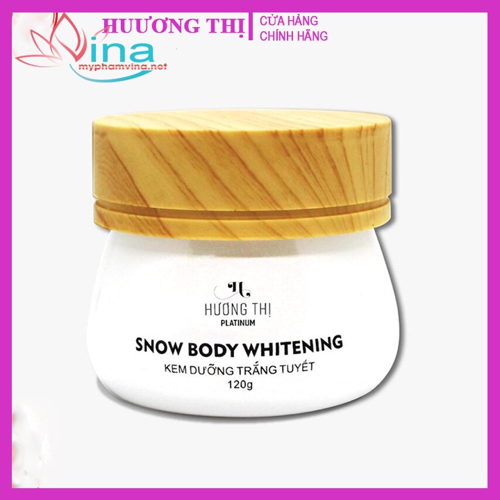 KEM DƯỠNG TRẮNG TUYẾT HƯƠNG THỊ SNOW BODY WHITENING 120G