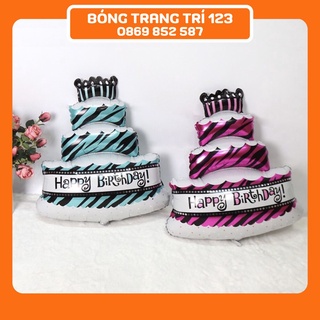 Bóng Trang Trí Bánh Sinh Nhật (Bánh Kem 3 Tầng)