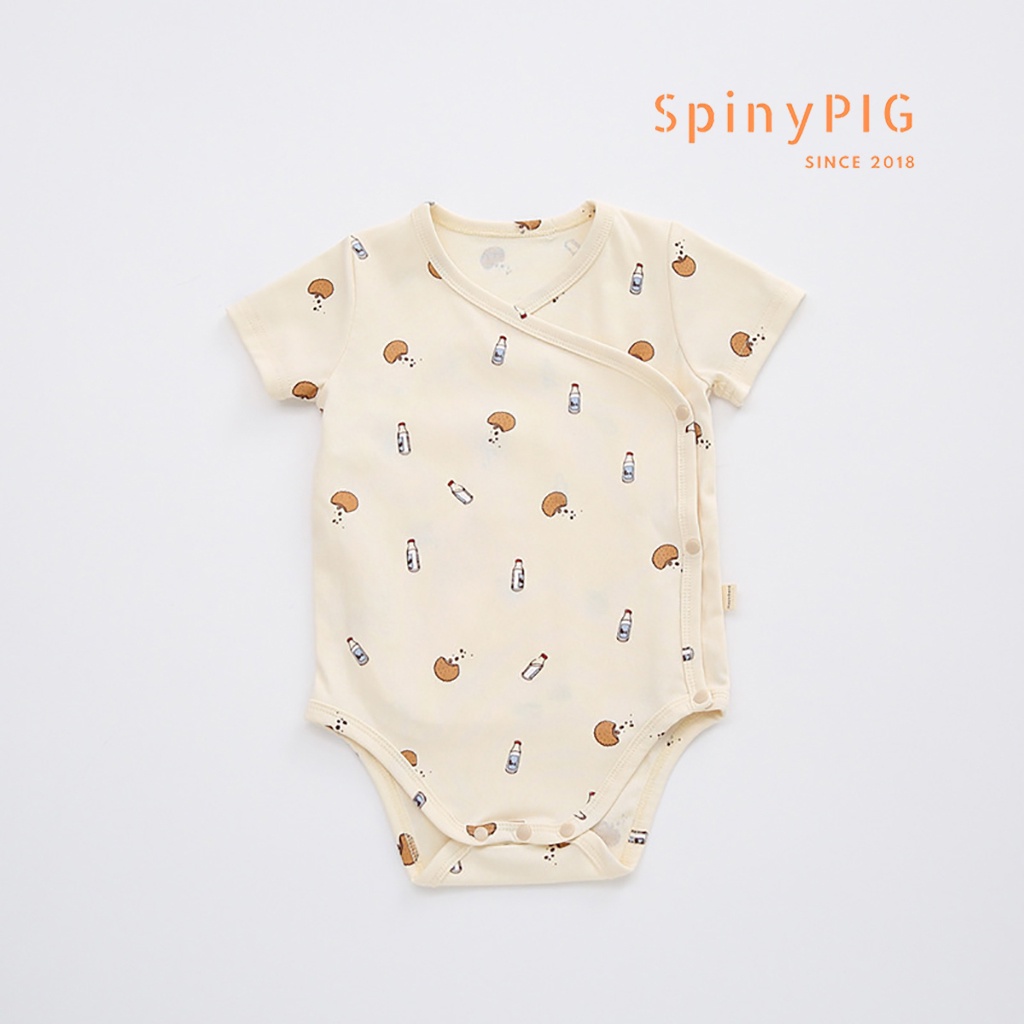 Bộ body chip cho bé 0-2 tuổi style Hàn Quốc cotton cộc tay hè thu hoạ tiết cực đẹp