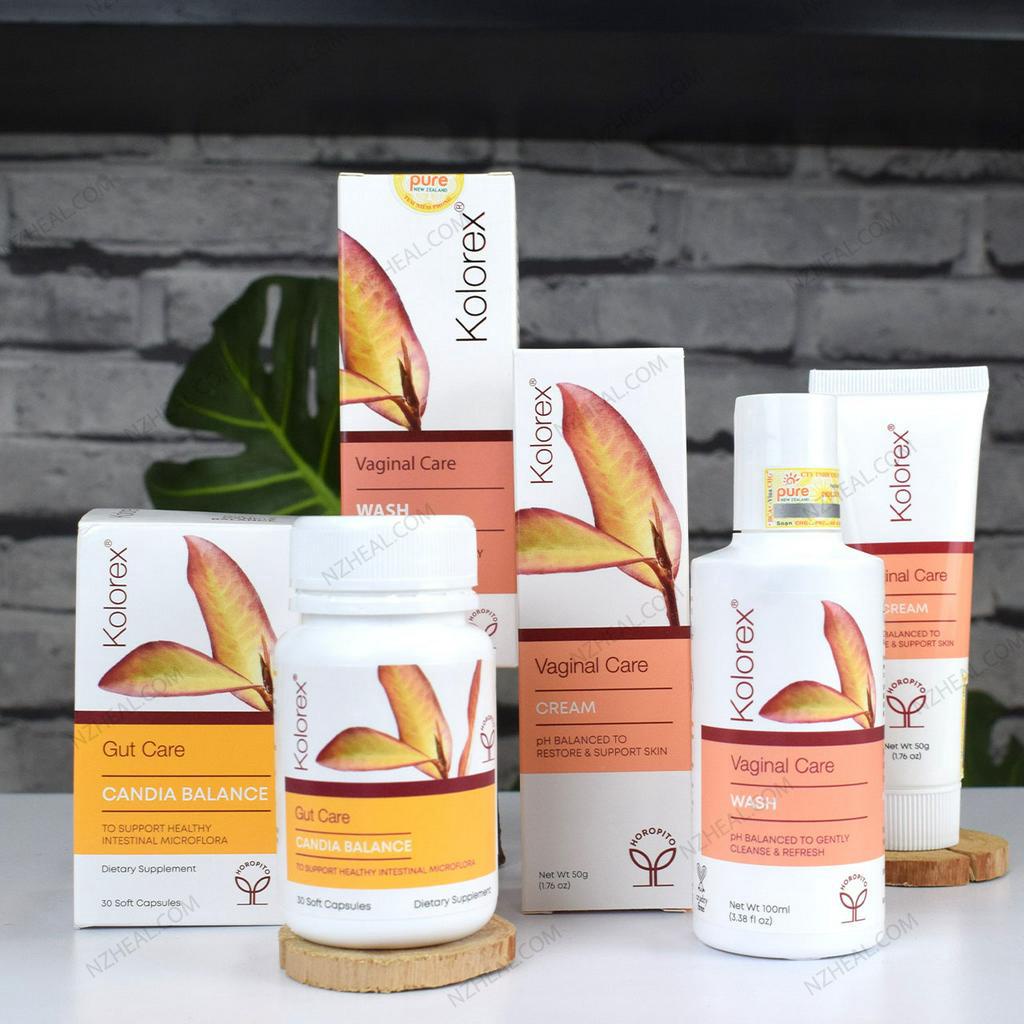 Nhập khẩu - Viên Uống Giảm Nấm Candida Kolorex Gut Care Candida Balance 30v