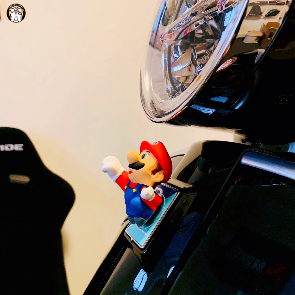 Piaggio VESAP Mario Motorcycle Suction Cup Sticker GTS300 GTV Primavera Sprint 150 Logo Nameplate Sticker Modification