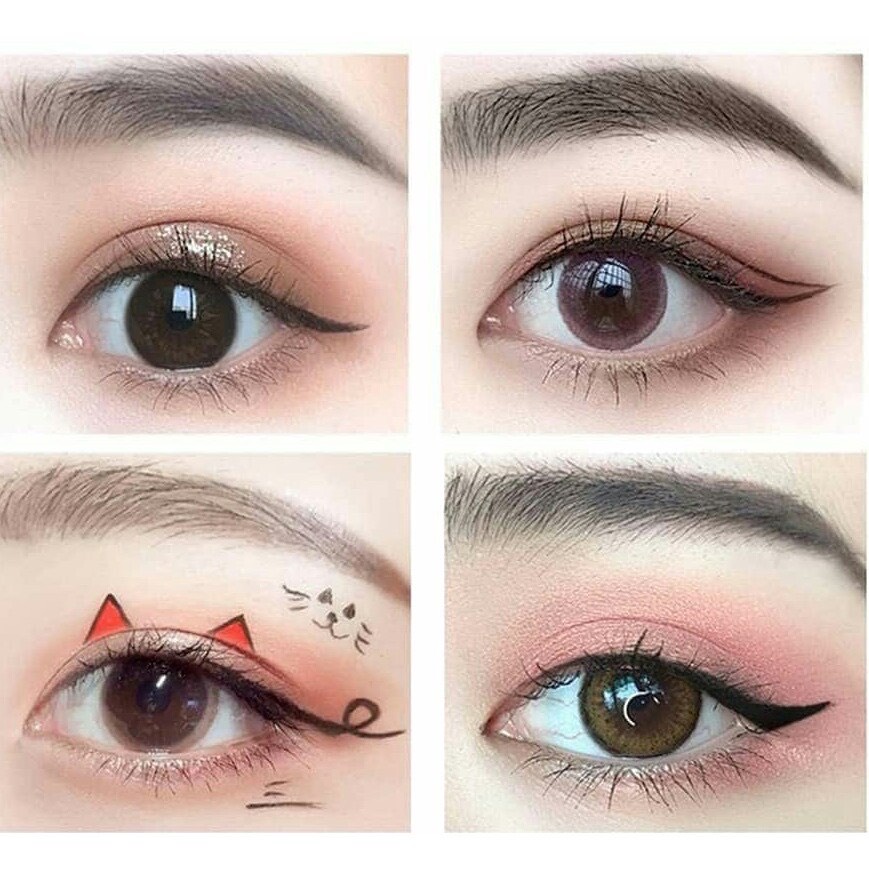 Bút kẻ mắt nước lâu trôi. Bút kẻ mắt Suake đen trơn nội địa chính hãng - Kẻ đầu mảnh sắc nét