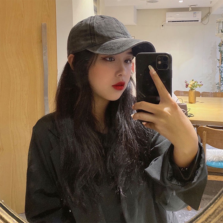 Mũ Lưỡi Trai Nam Nữ Cao Cấp Chuẩn Phom, Nón Lưới Trai Trơn Phong Cách Hàn Quốc Sumicap