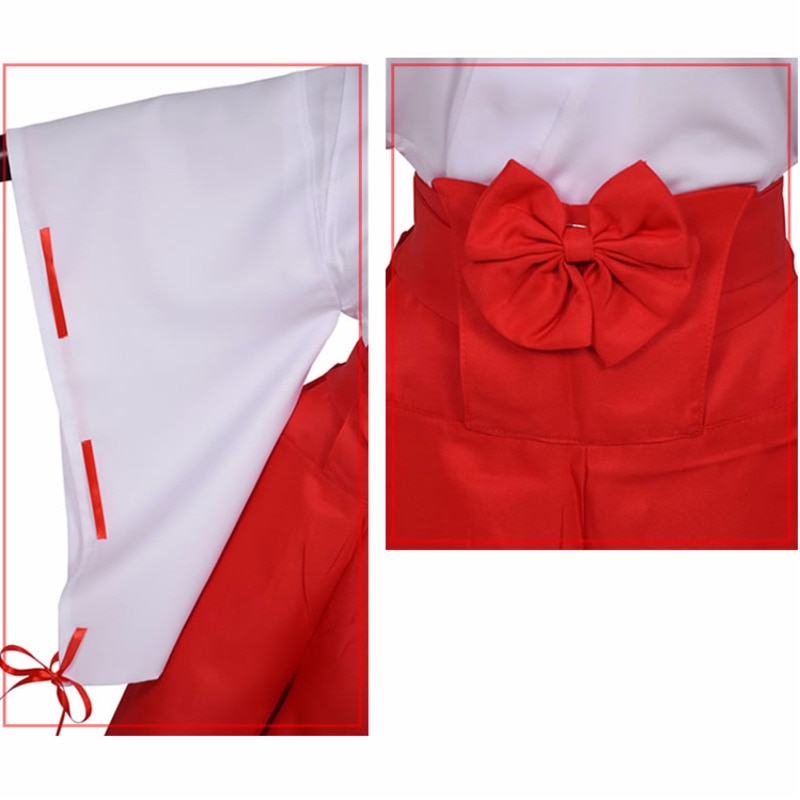 Bộ Kimono Toàn Bộ Phong Cách Anime Inuyasha Kikyo/Mikofuku