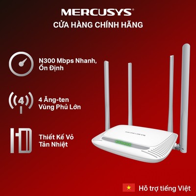[Hỏa tốc] Bộ Phát Wifi Mercusys MW325R Chuẩn N 300Mbps
