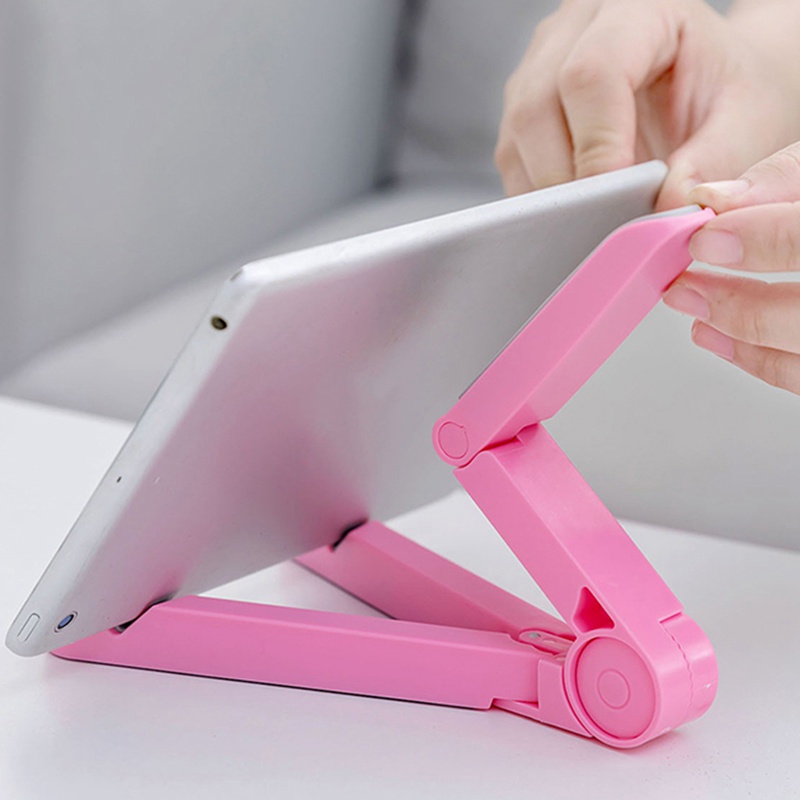 Giá Đỡ Máy Tính Bảng / Điện Thoại / Máy Tính Bảng 10 Inch Màu Hồng Có Thể Gấp Gọn Tiện Dụng | BigBuy360 - bigbuy360.vn