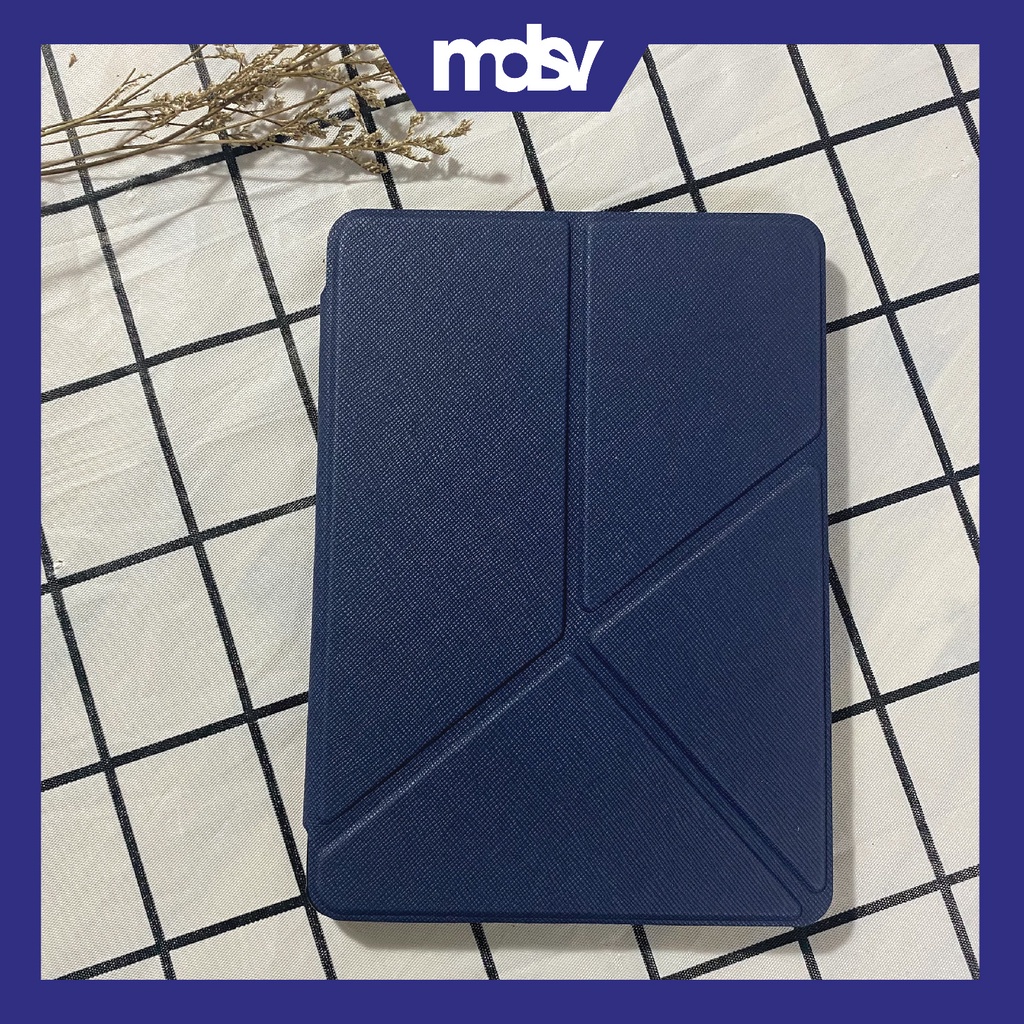 Bao da cover Kindle Paperwhite Gen 5 11th ORIGAMI CÓ GIÁ ĐỠ MÁY tự động tắt mở sang chảnh cứng cáp đến giật mình