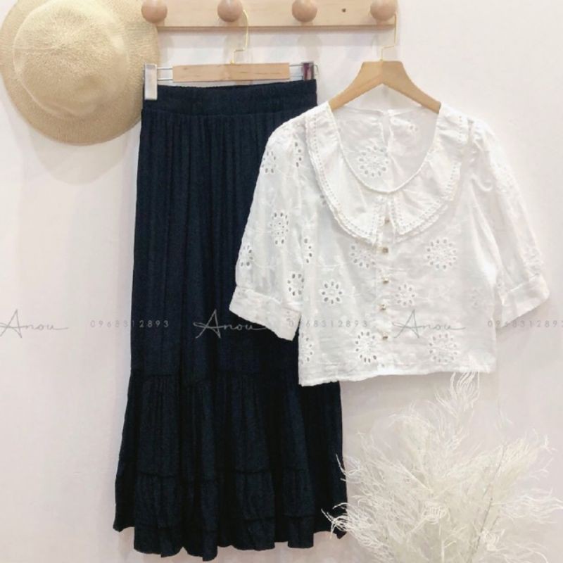 quần váy nhật.( đơn bé gấu)