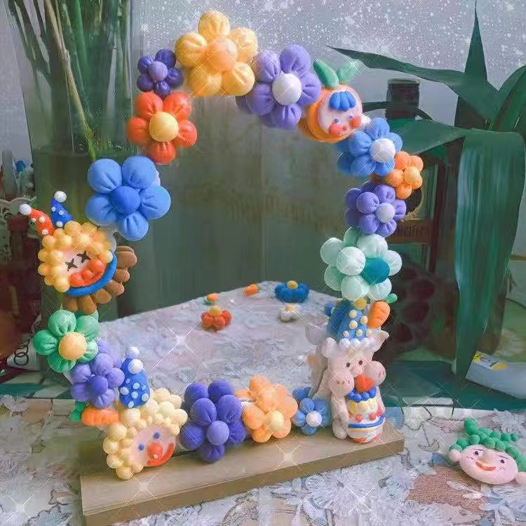 12/24/36 màu Đất sét siêu nhẹ với nhiều màu