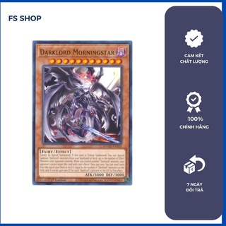 Thẻ Bài Yugioh Chính Hãng Darklord Morningstar (Rare)