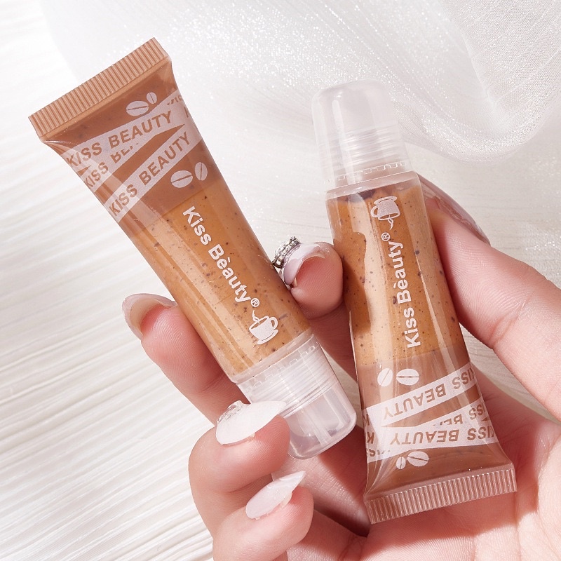 Tuýp Tẩy Tế Bào Chết Môi Kiss Beauty Cafe 14g