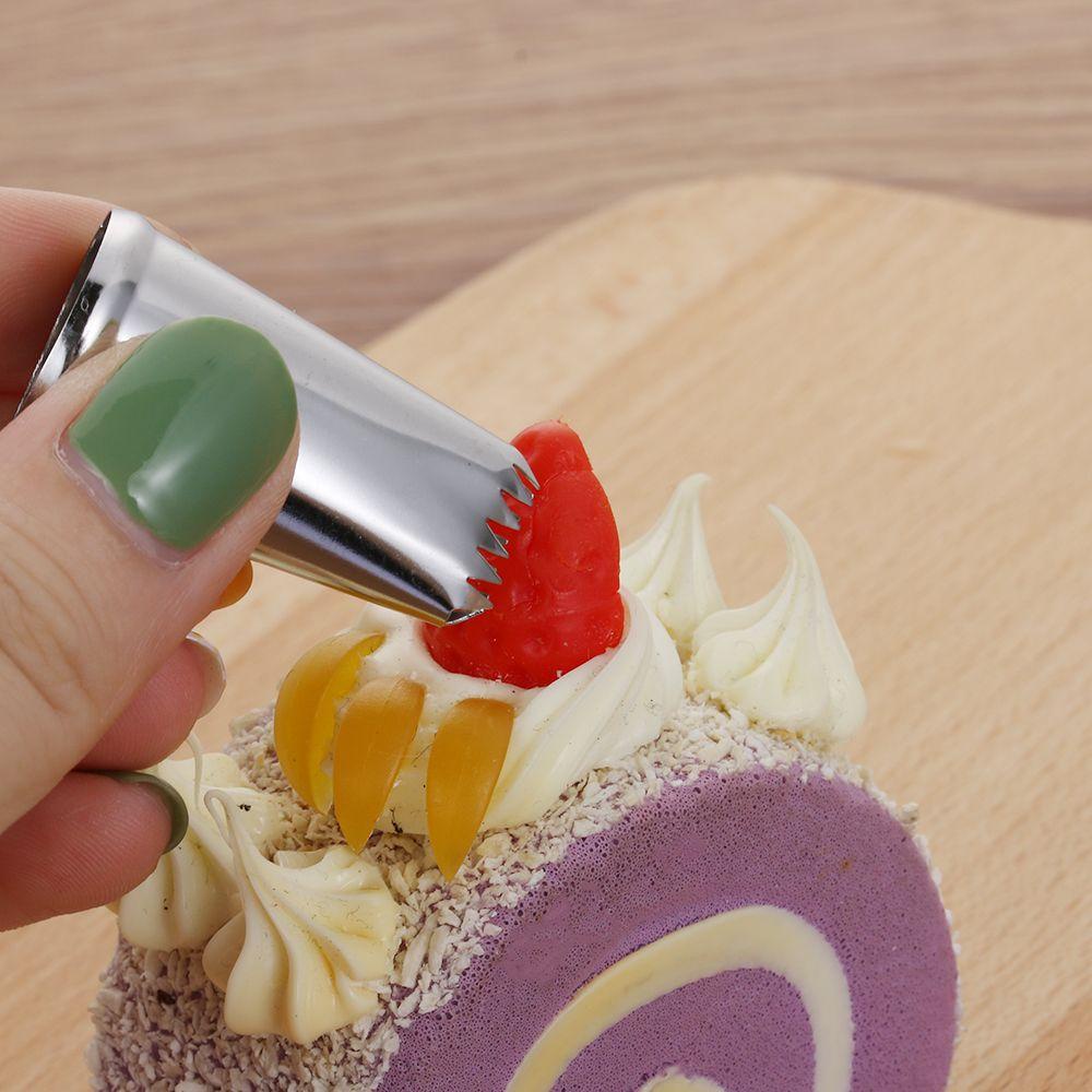 Set 2 Đầu Bắt Kem Bằng Thép Không Gỉ Chất Lượng Cao