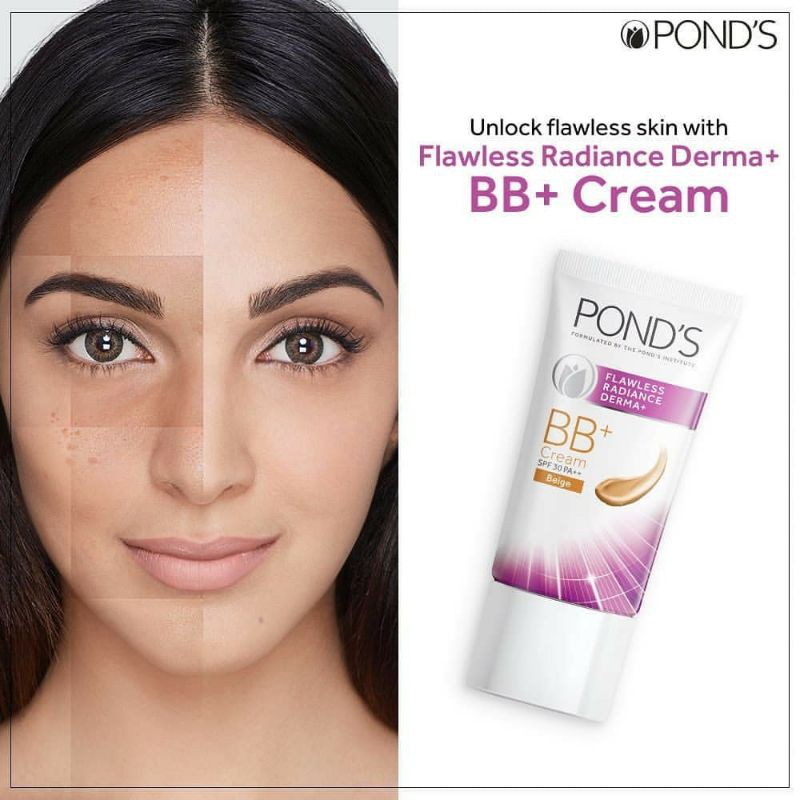 KEM NỀN POND'S - Flawless Radiance Derma+ BB Cream Light SPF30 25g