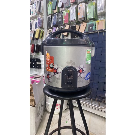 Nồi cơm điện Sharp 2.2 lít KS-R231STV- chính hãng hàng trưng bày SX THAILAN hàng trưng bày, dung tích 2.2 lít nấu