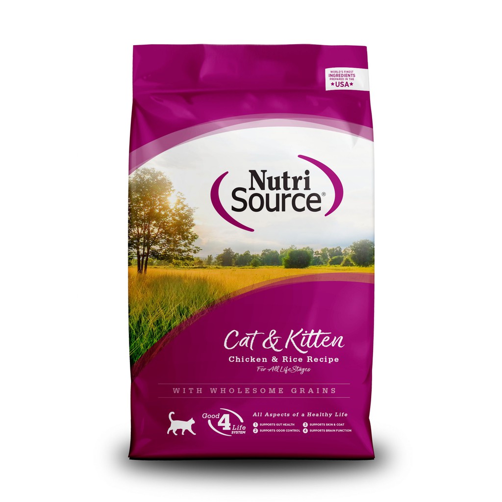 Thức ăn cho mèo Nutrisource rice 2kg